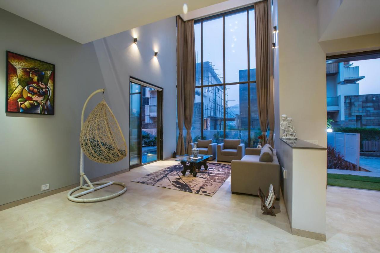 Saffronstays Aspen, Lonavala - Luxury Pool Villa With Games And Tv Room Near Bhushi Dam Extérieur photo